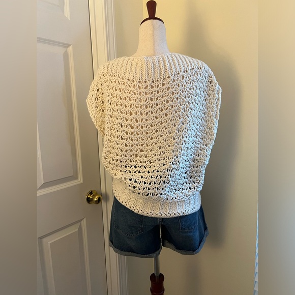 Free People Cream Knit Sweater - Picture 2 of 10